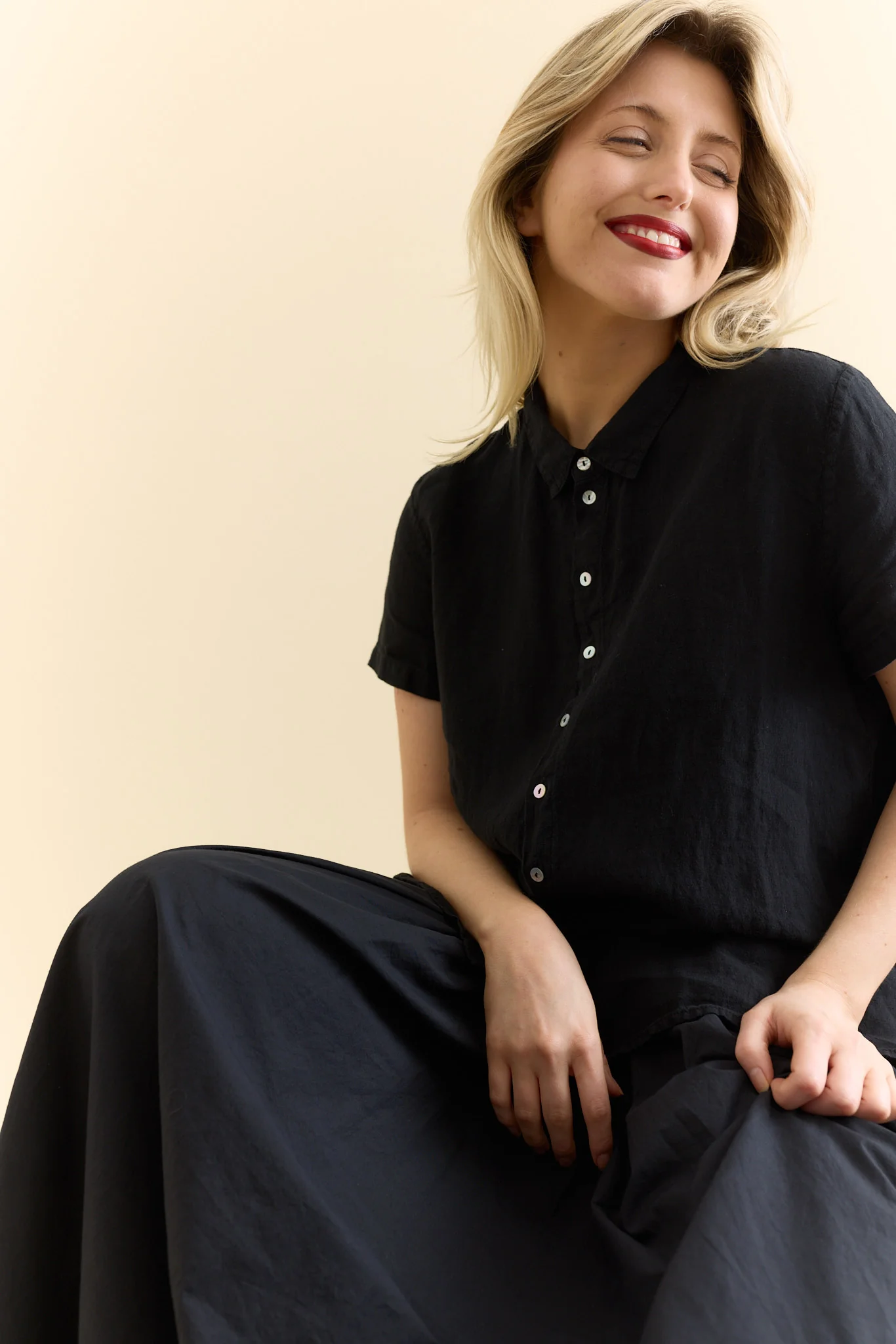Metta - Cliff Shirt - Light Linen - Image 3
