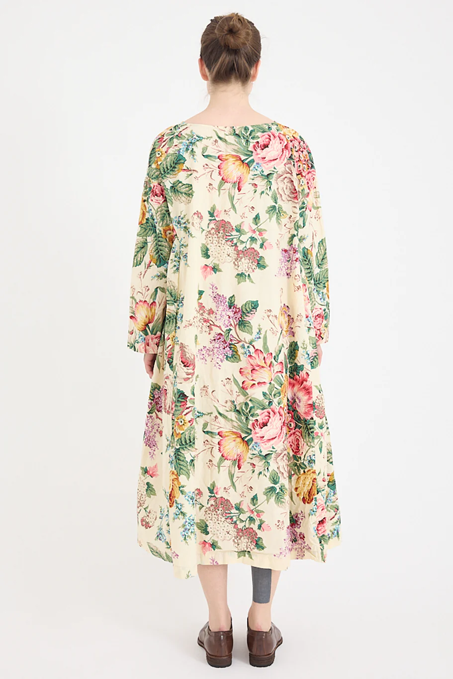 Metta - Nomi Dress - Bouquet Print Cotton Poplin - Image 4