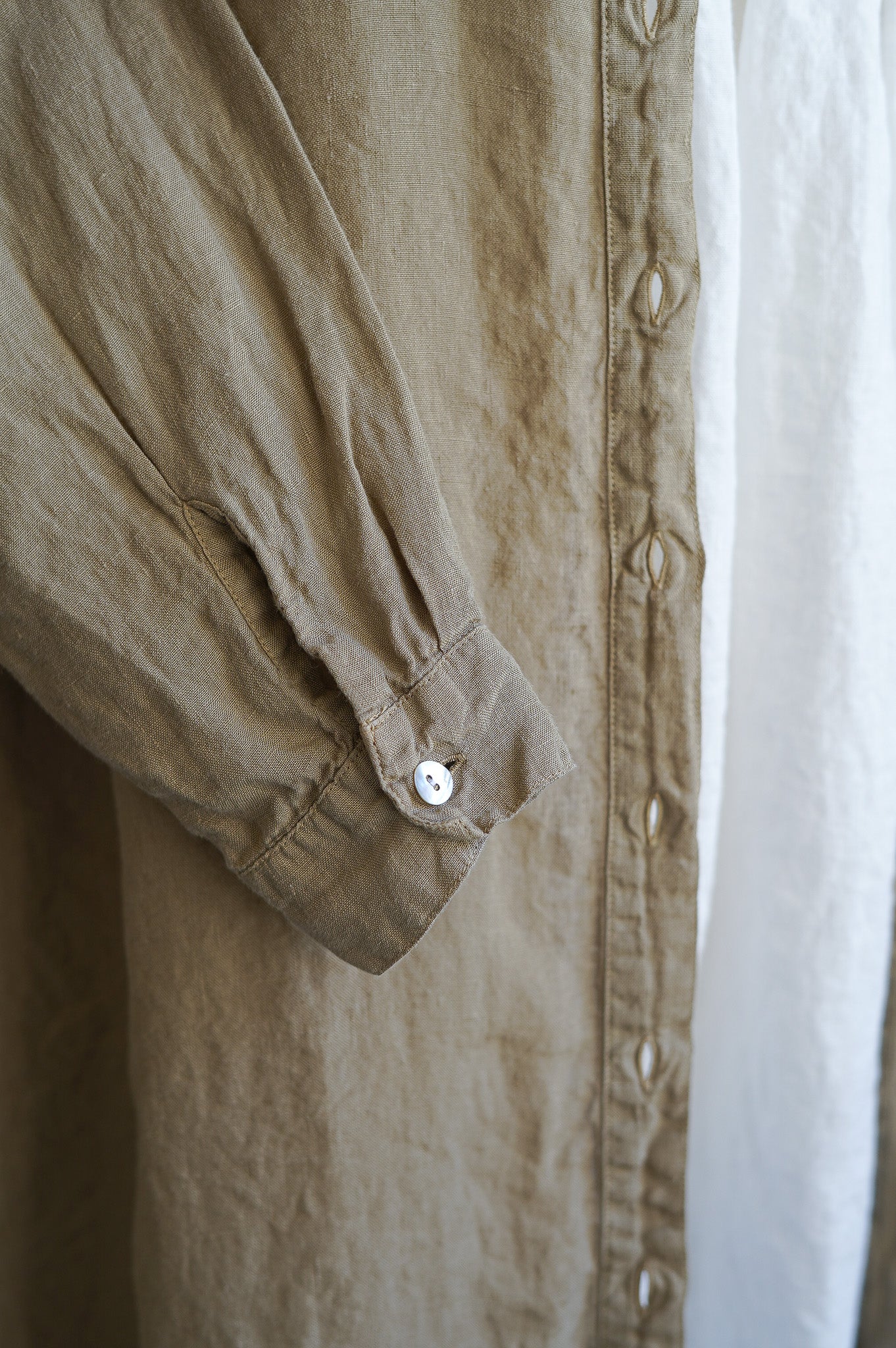 Metta - Ophelia Shirt Dress - Light Linen - Image 3