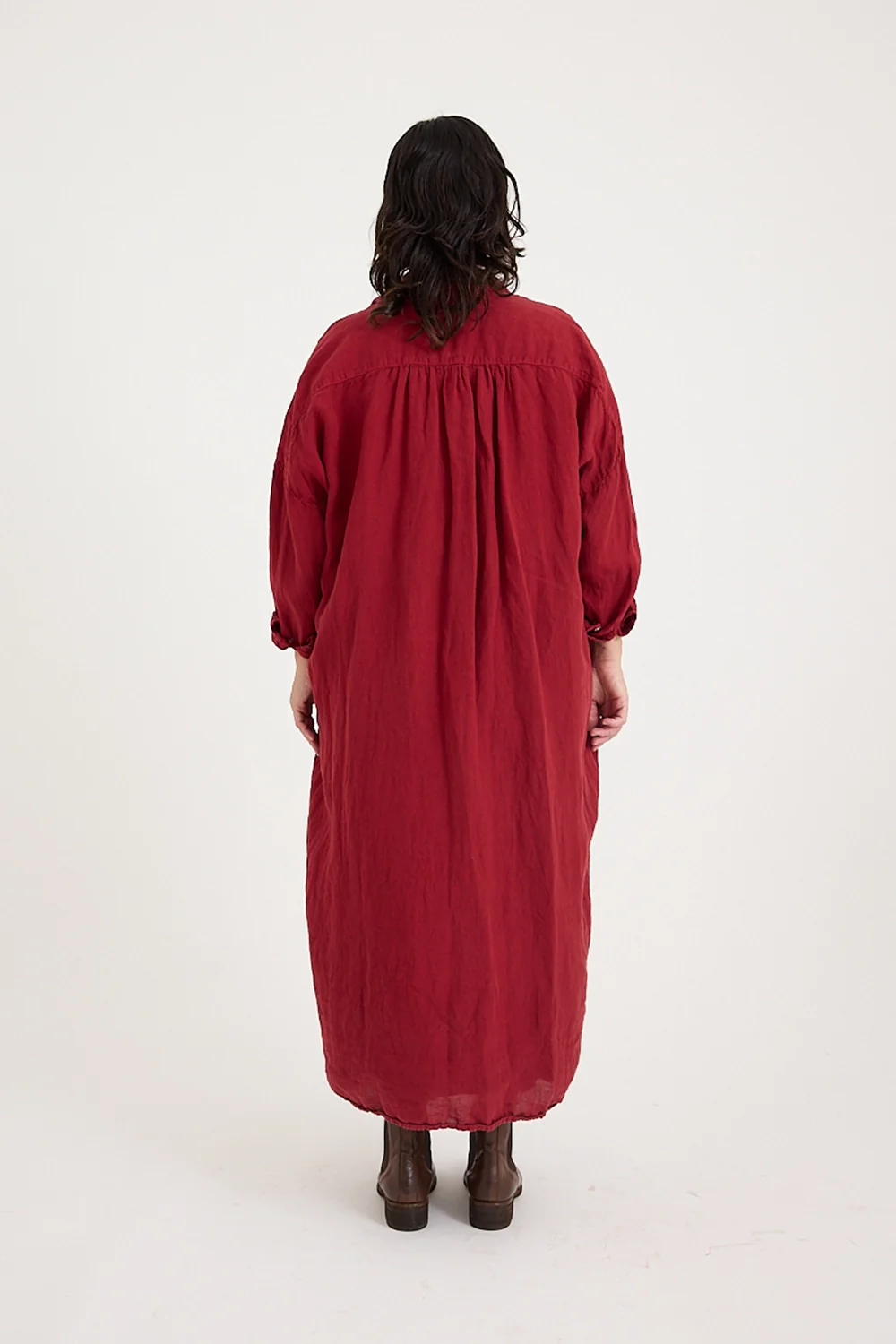 Metta - Ophelia Shirt Dress - Light Linen - Image 7