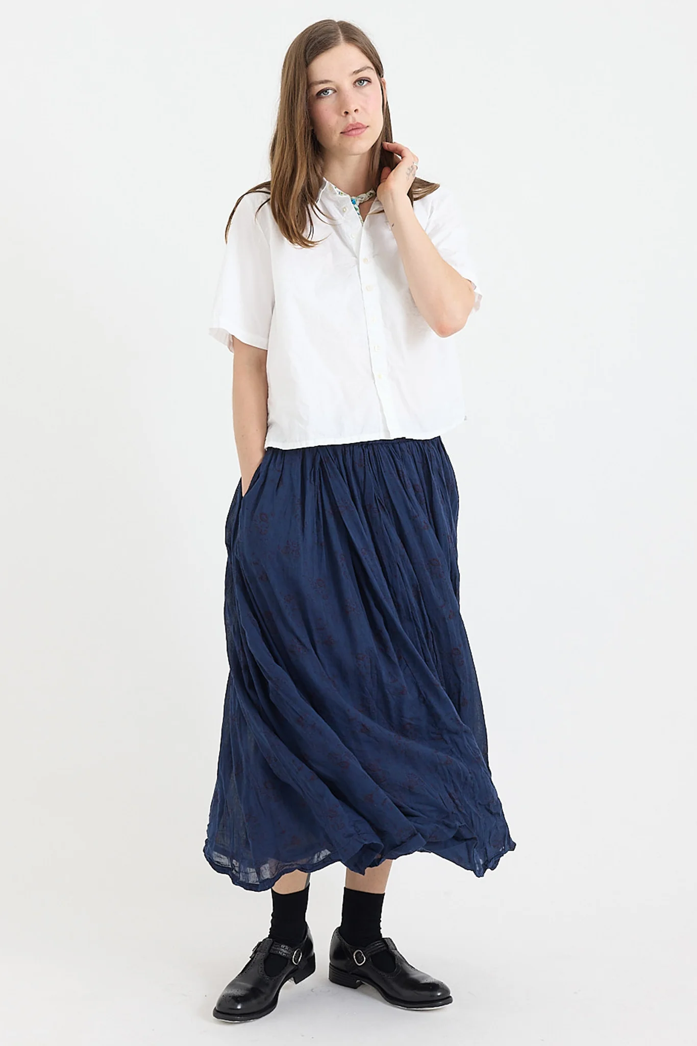 Metta - Pierre Shirt - Cotton Poplin - Image 4