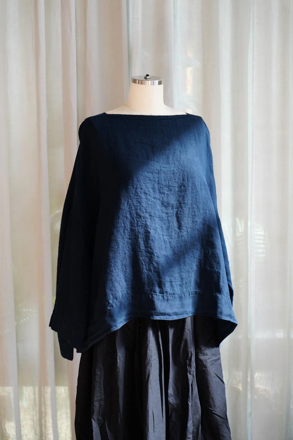 Metta - Sailor Boxy Top - Light Linen - Image 7
