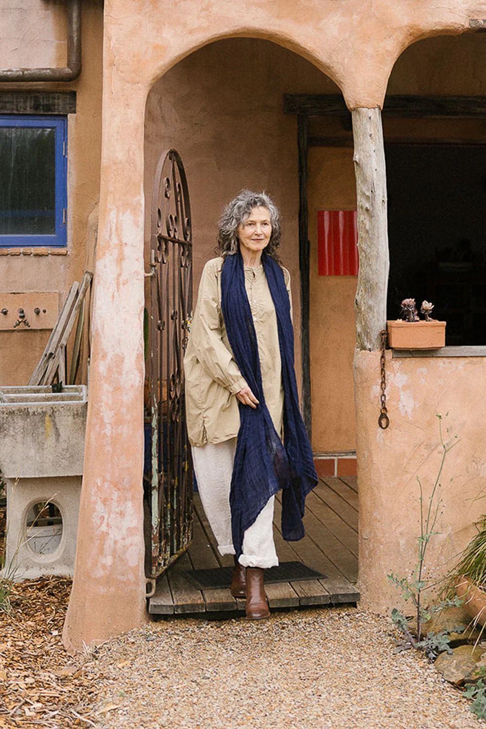 Metta - Classic Scarf - Soft Linen Gauze