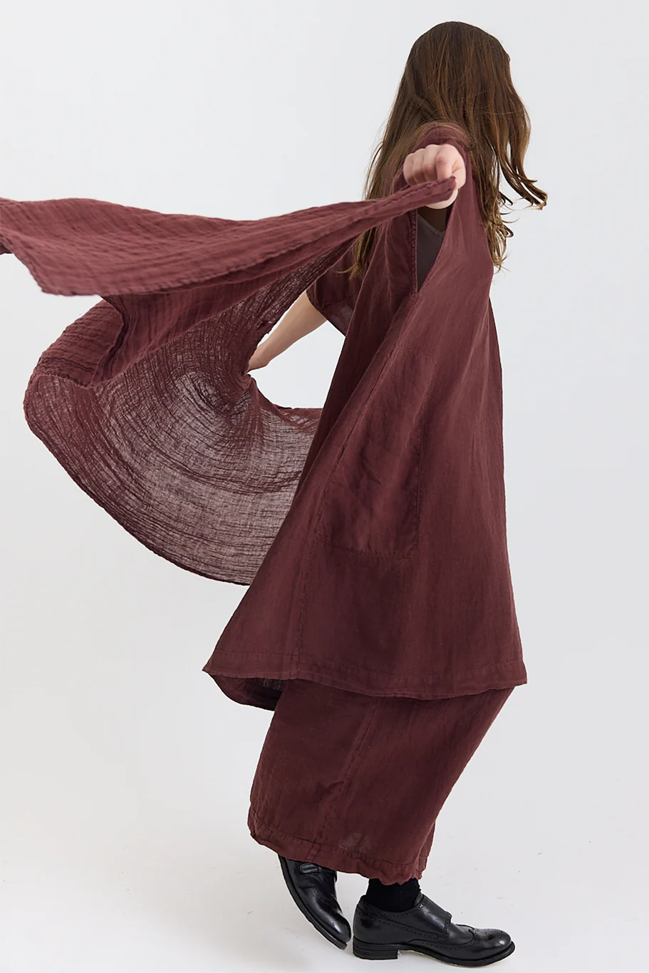 Metta - Classic Scarf - Soft Linen Gauze - Image 12