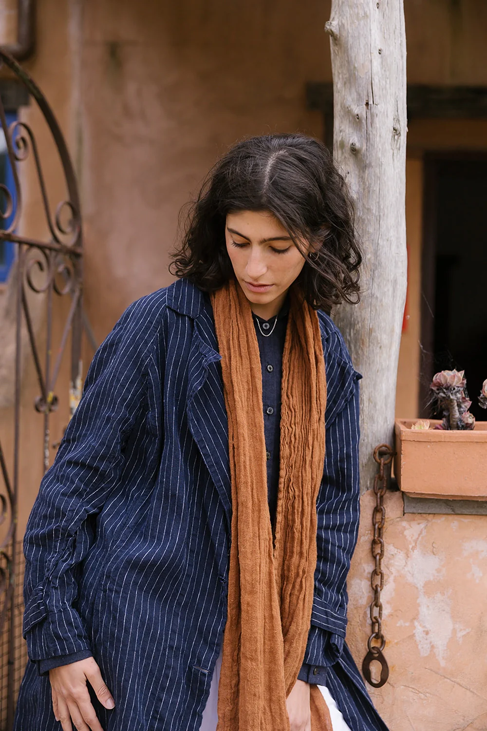 Metta - Classic Scarf - Soft Linen Gauze - Image 4
