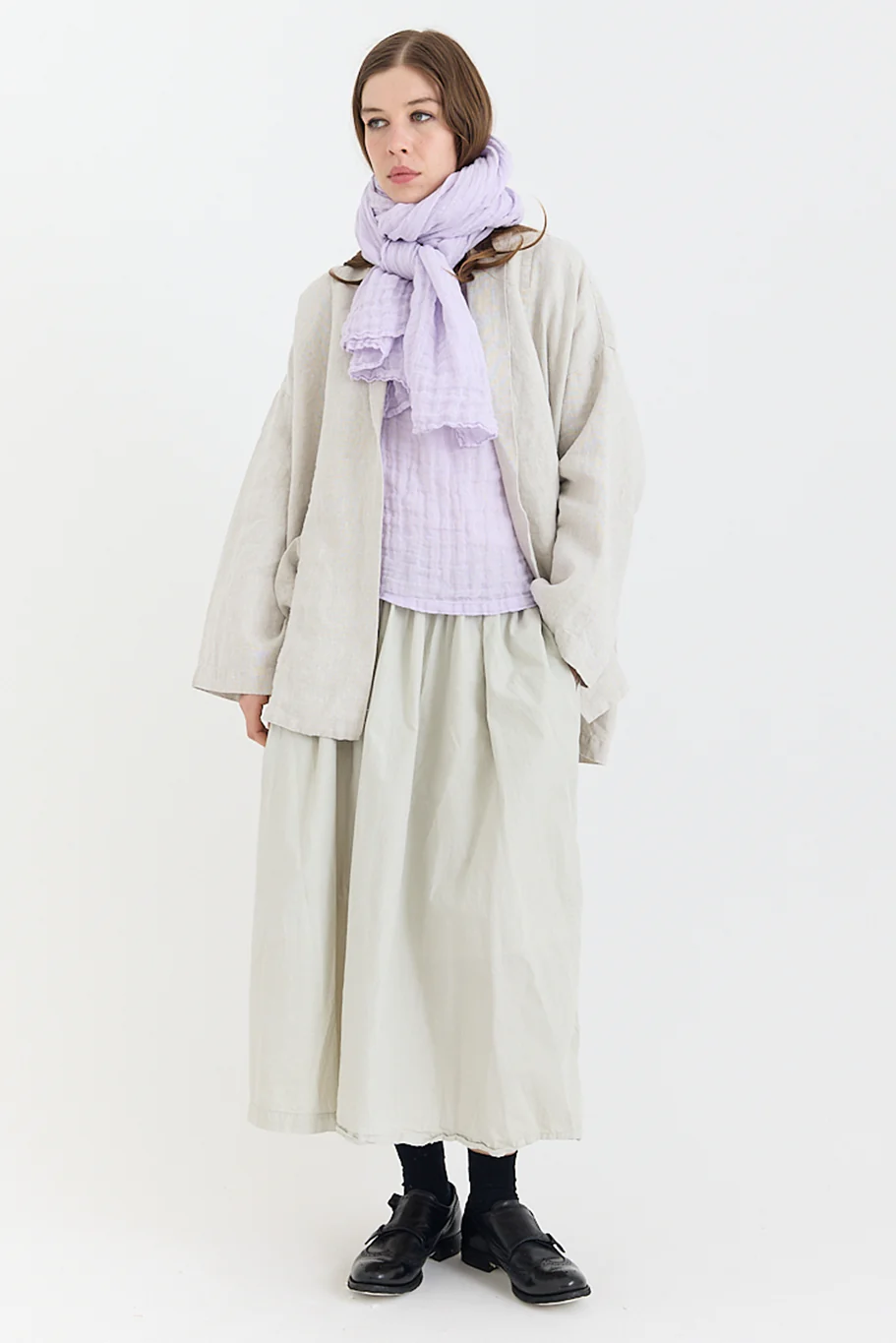 Metta - Classic Scarf - Soft Linen Gauze - Image 9