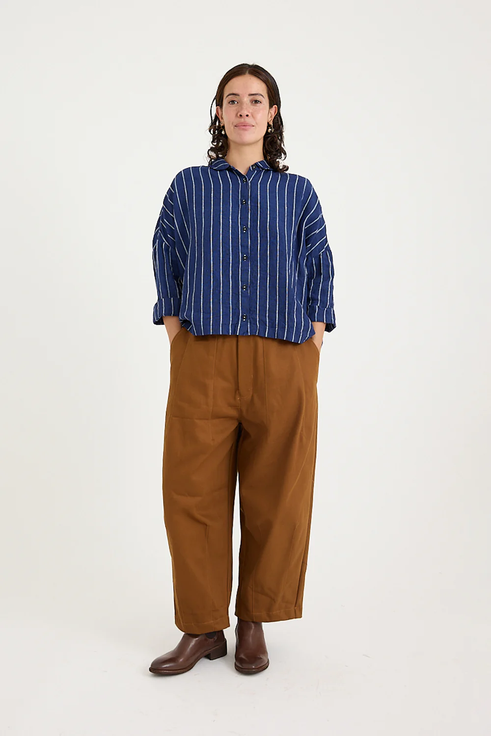 Metta - Stevie Barrel Pant - Heavy Cotton Twill - Image 5