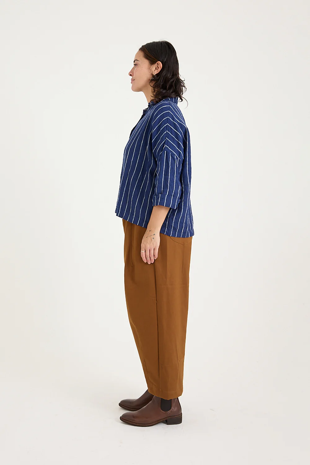 Metta - Stevie Barrel Pant - Heavy Cotton Twill - Image 8