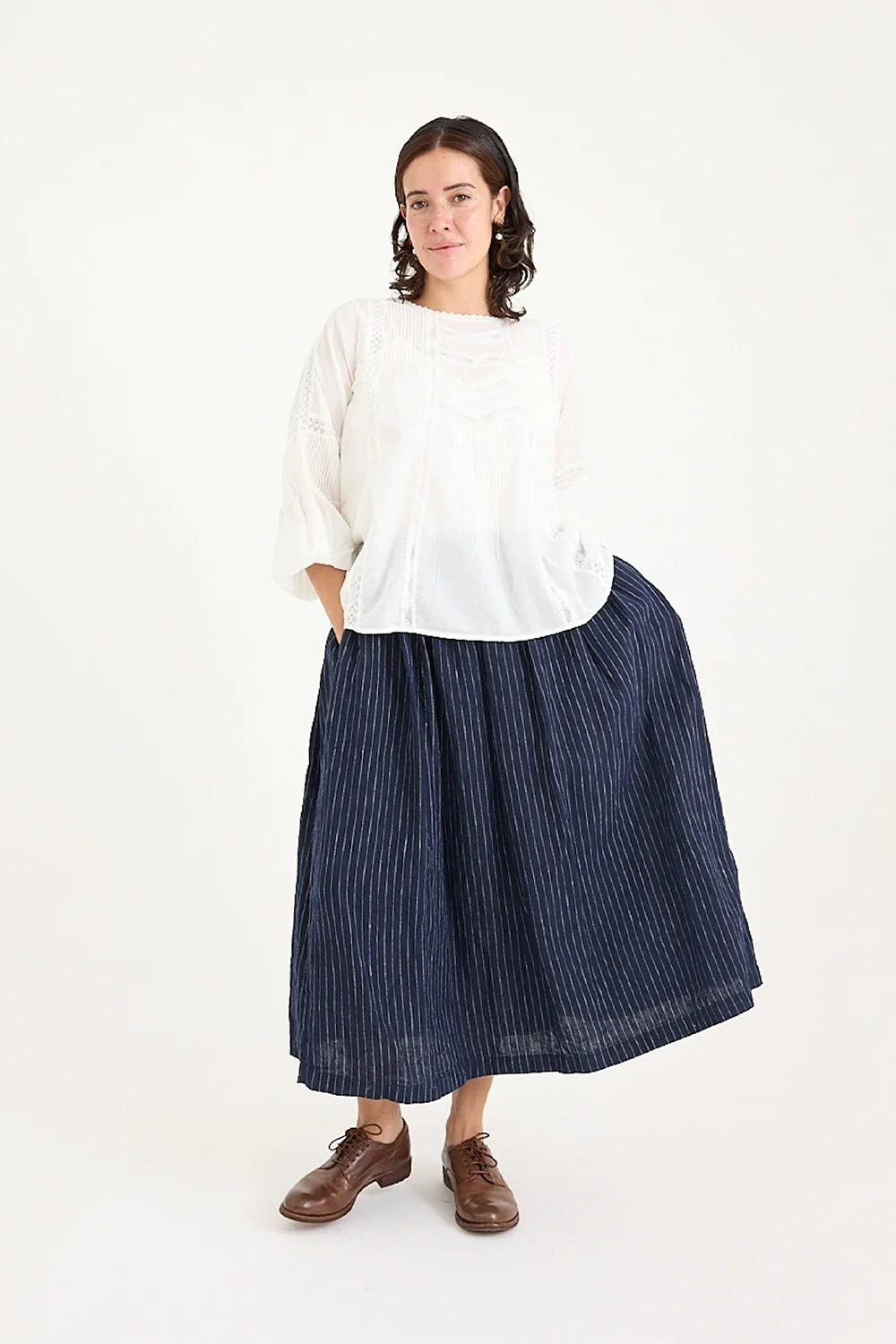 Metta - Sydney Skirt - Midweight Linen - Image 2