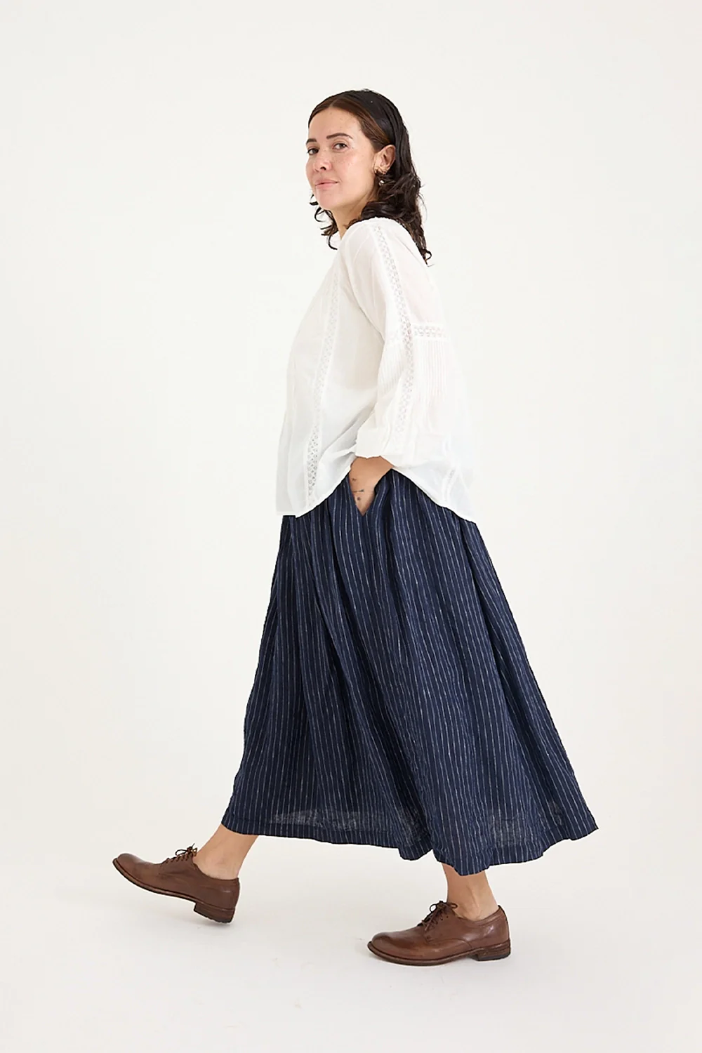 Metta - Sydney Skirt - Midweight Linen - Image 3