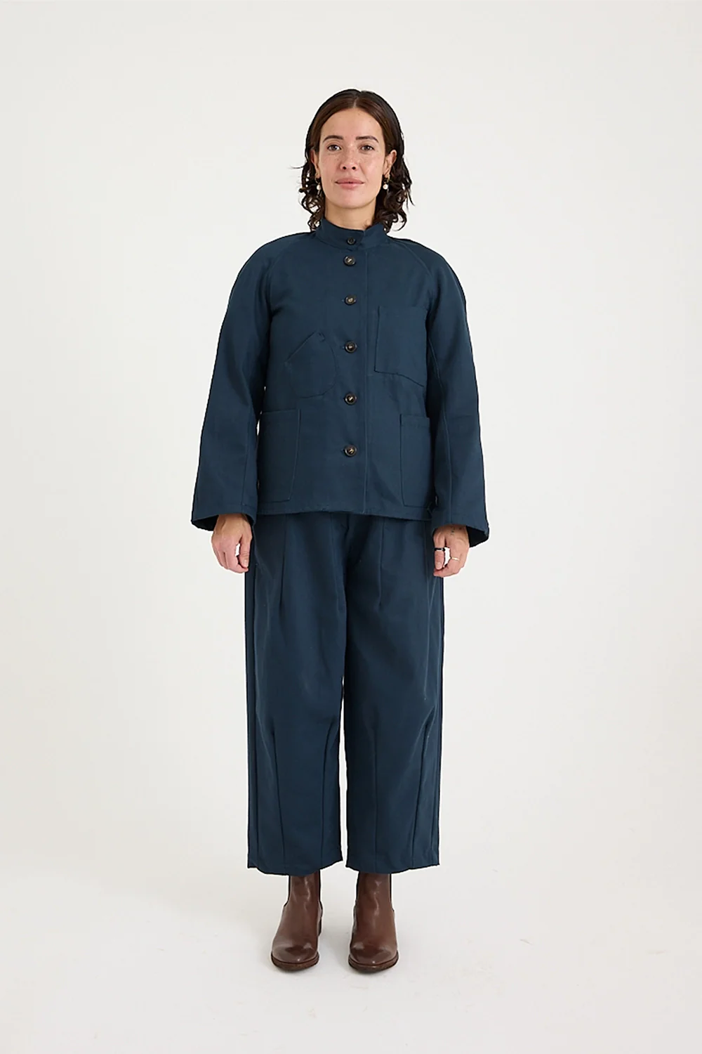 Metta - Train Driver Jacket - Cotton Twill - Image 4