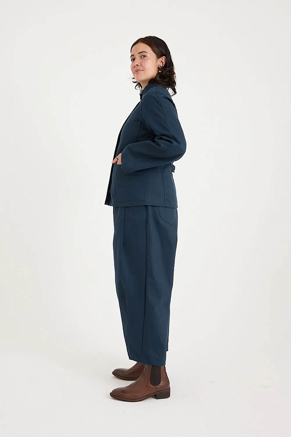 Metta - Train Driver Jacket - Cotton Twill - Image 5