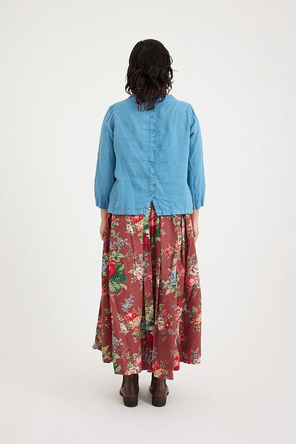 Metta - Ulla Skirt - Sunset Garden Chintz - Image 3