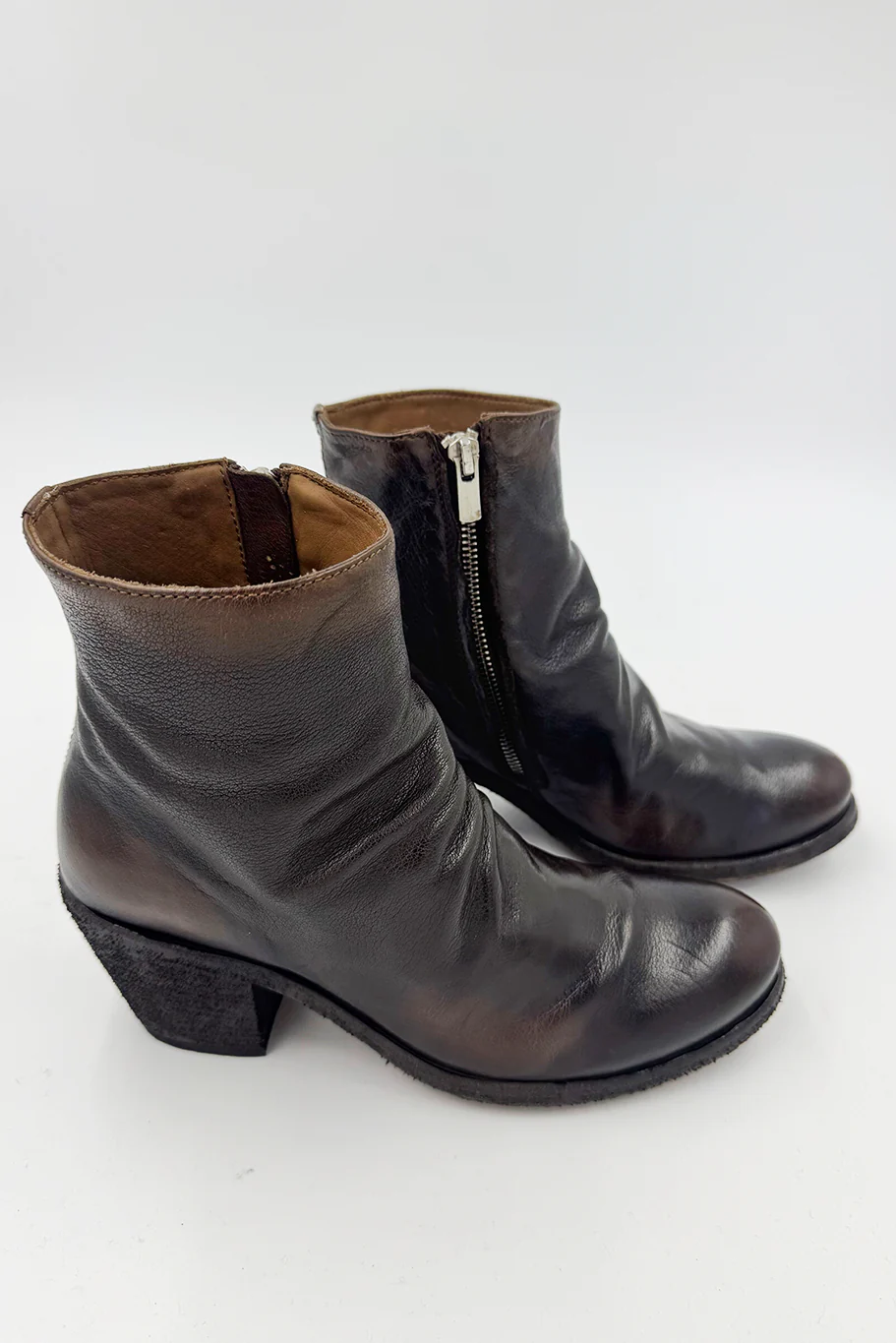 Officine Creative - GODEAU 001 - Caffe Heeled Boots