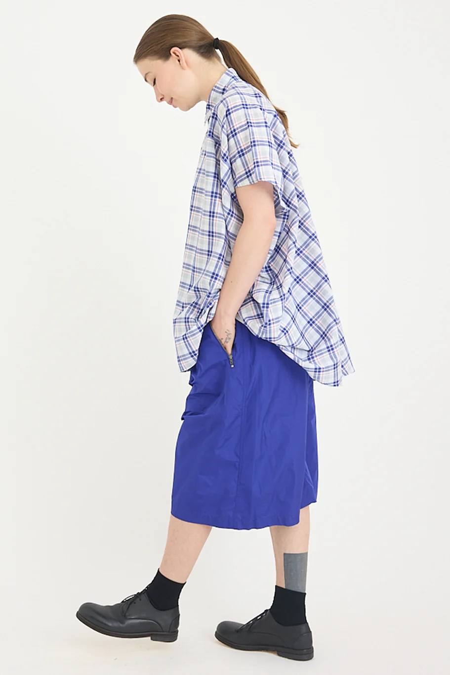 Sofie D'Hoore - Balder Shirt - Royal Check - Image 3