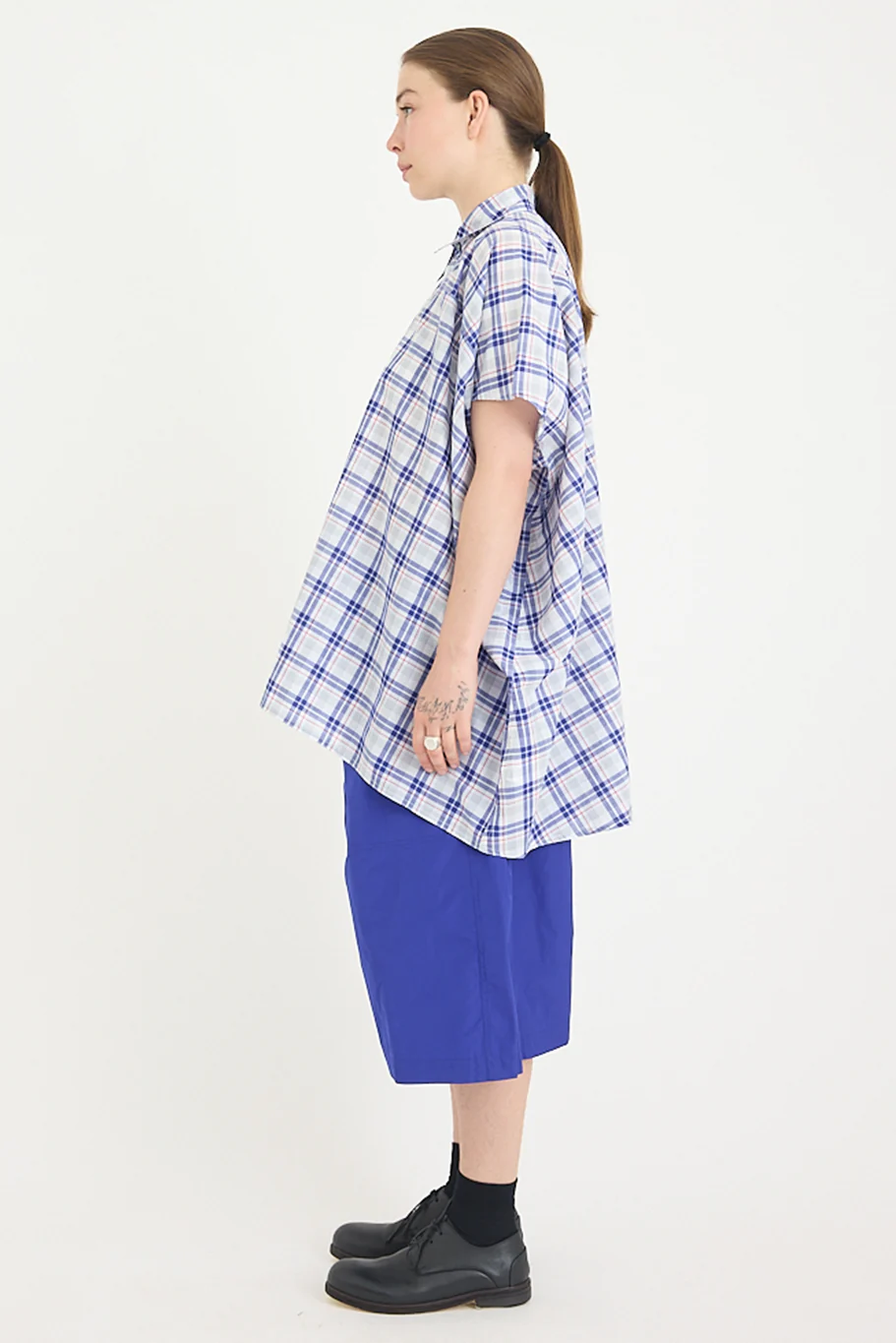 Sofie D'Hoore - Balder Shirt - Royal Check - Image 4
