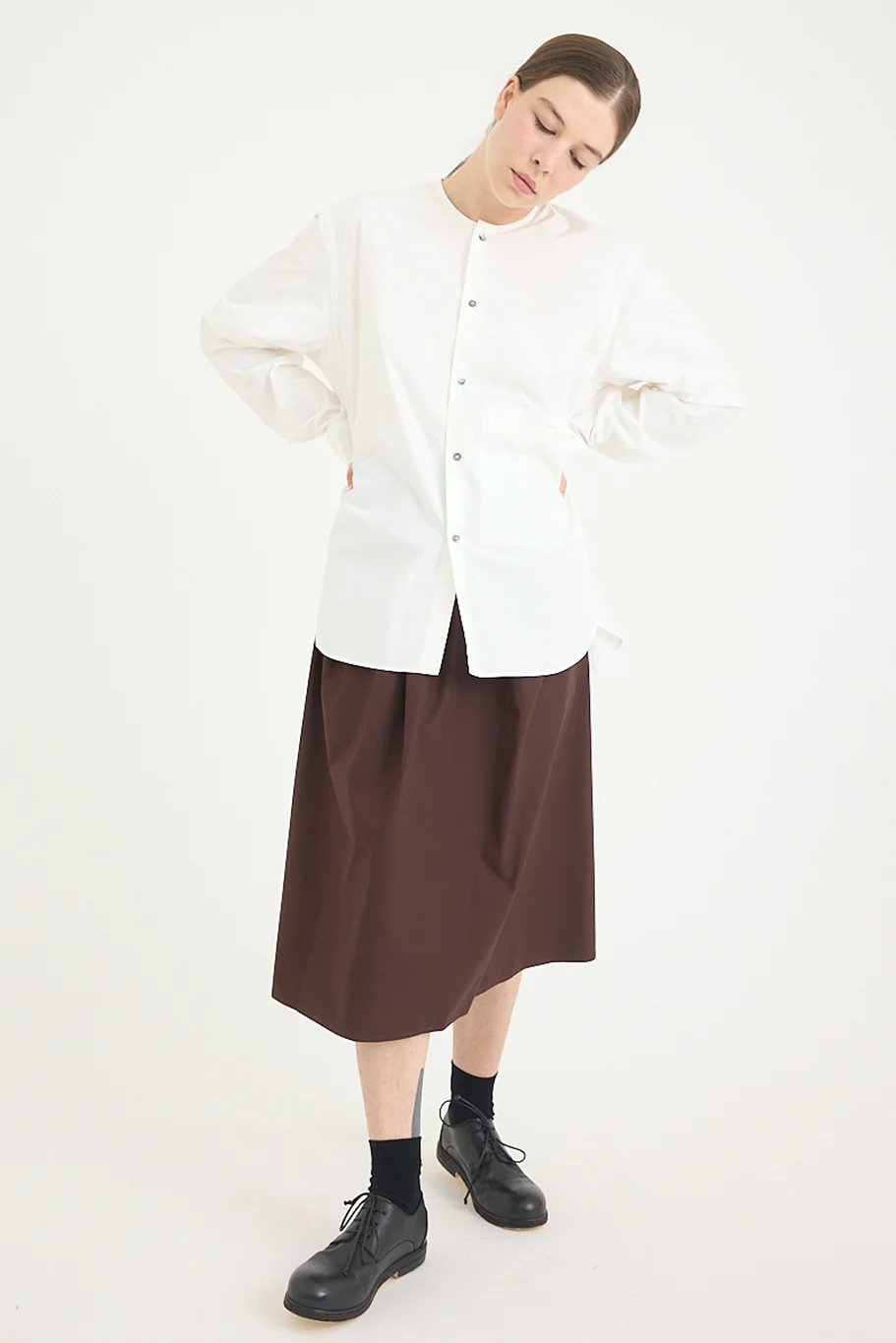 Sofie D'Hoore - Barna Shirt - Off White - Image 3