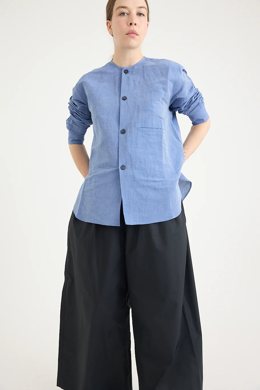 Sofie D'Hoore - Barna Shirt - Jean Blue - Image 3