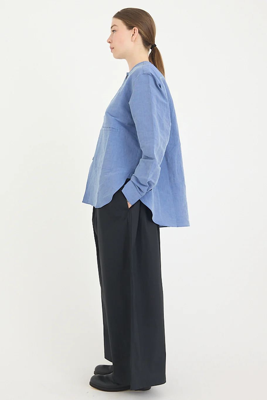 Sofie D'Hoore - Barna Shirt - Jean Blue - Image 4