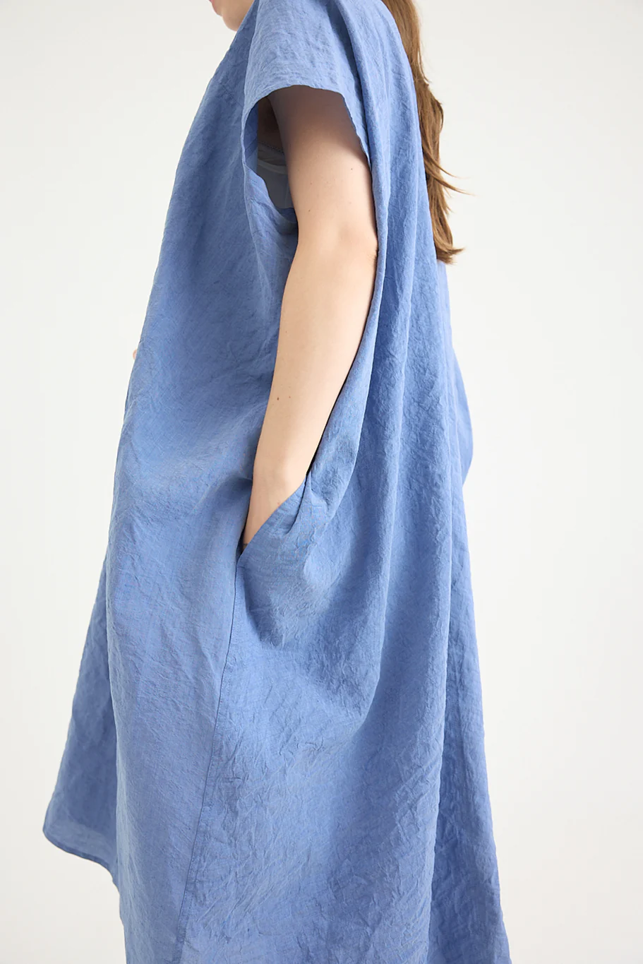 Sofie D'Hoore - Daiki Dress - Jean Blue - Image 4