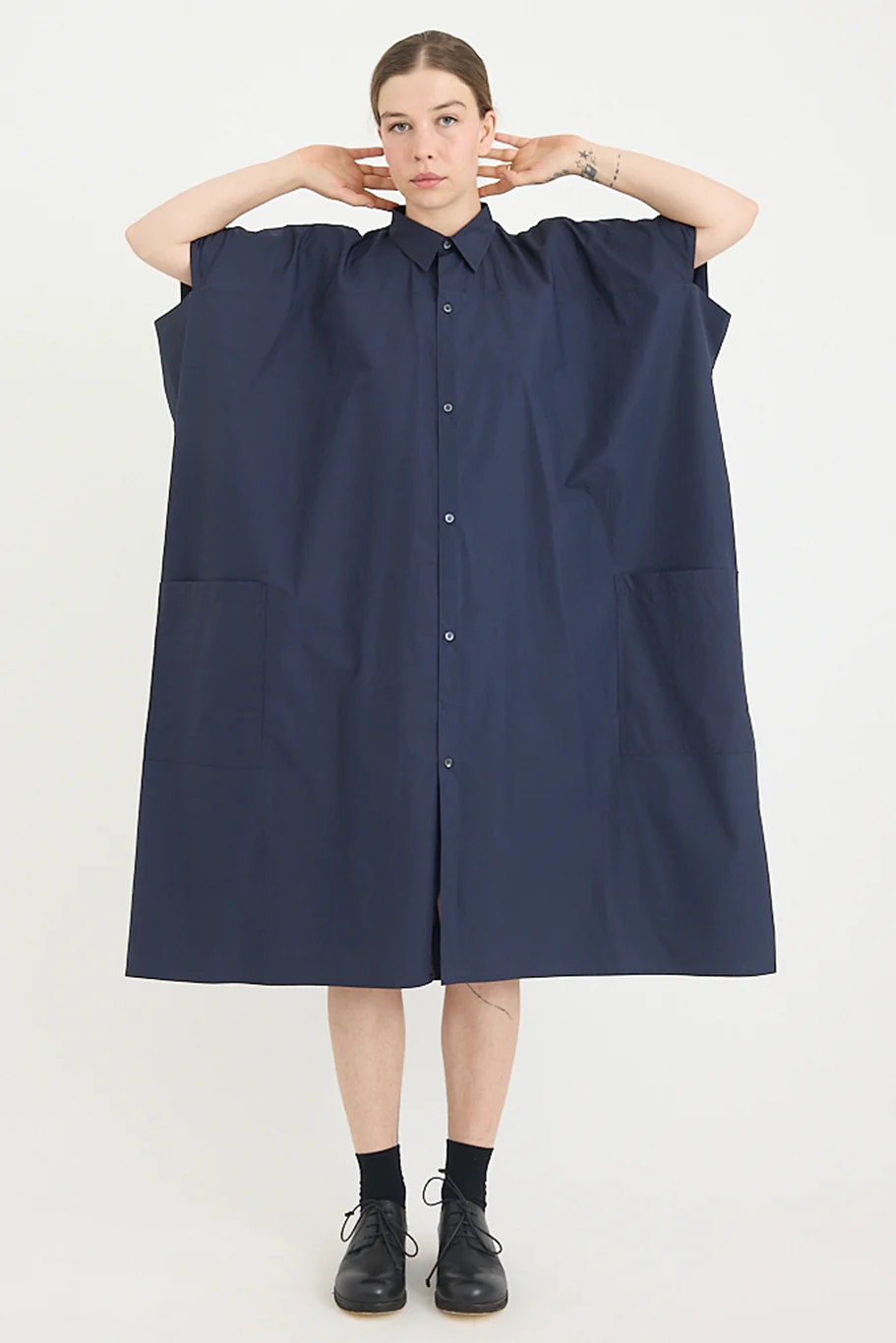 Sofie D'Hoore - Duchy Dress - Navy - Image 3