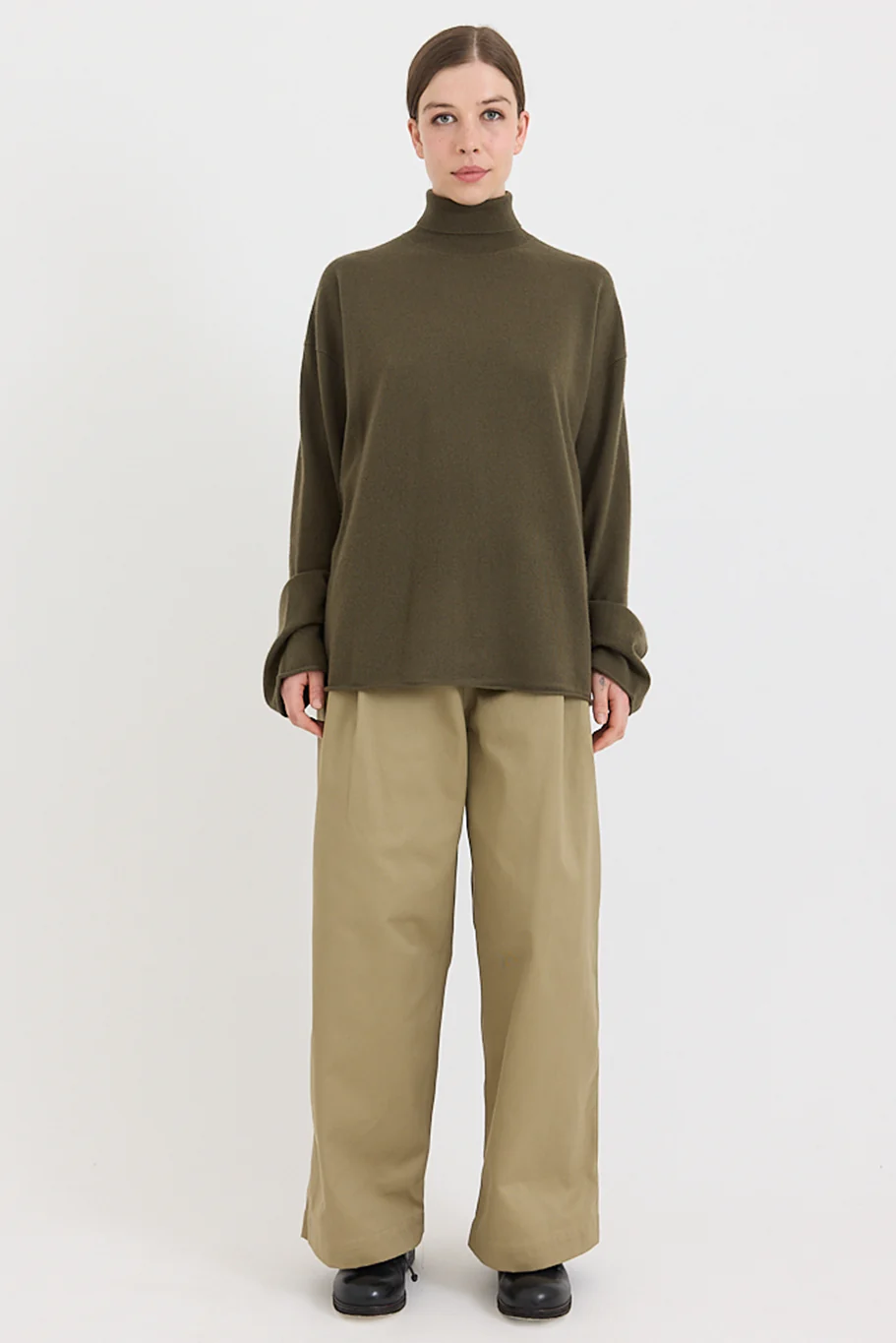 Sofie D'Hoore - Marchi Sweater - Khaki - Image 2