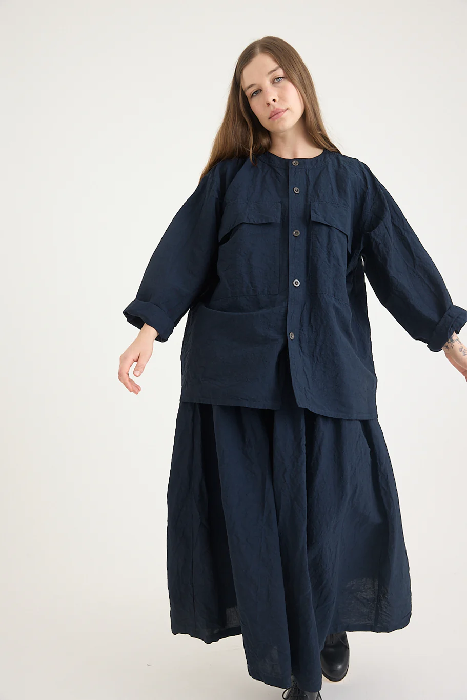 Sono - Sid Shirt - Linen/Cotton - Image 4