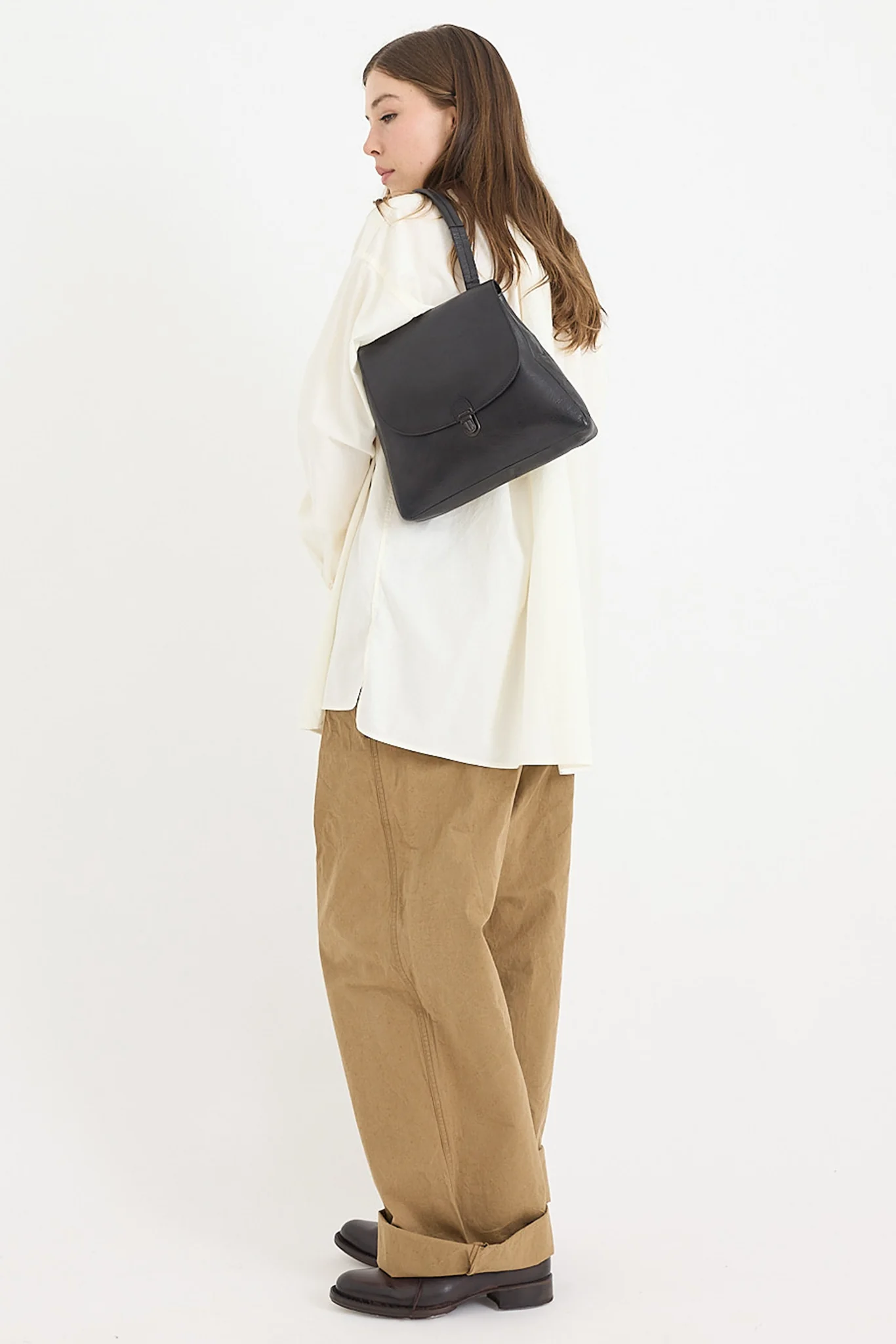 Cherevichkiotvichki - Flat Small Lock Bag - Shoulder Handle - Image 6