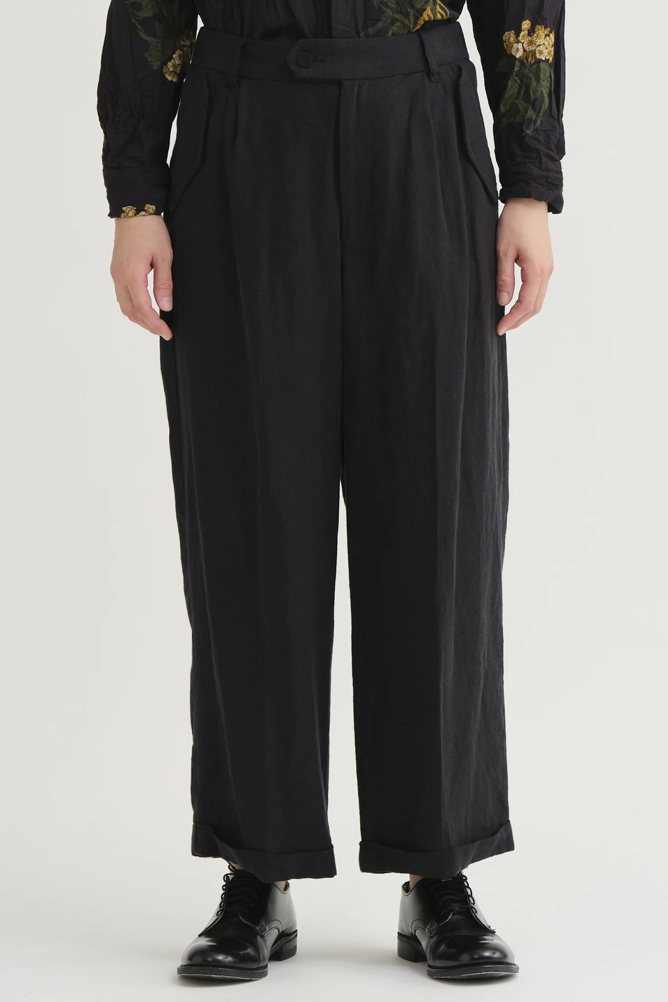 Pas de Calais - L/H Canvas Center Crease Pants - Image 2