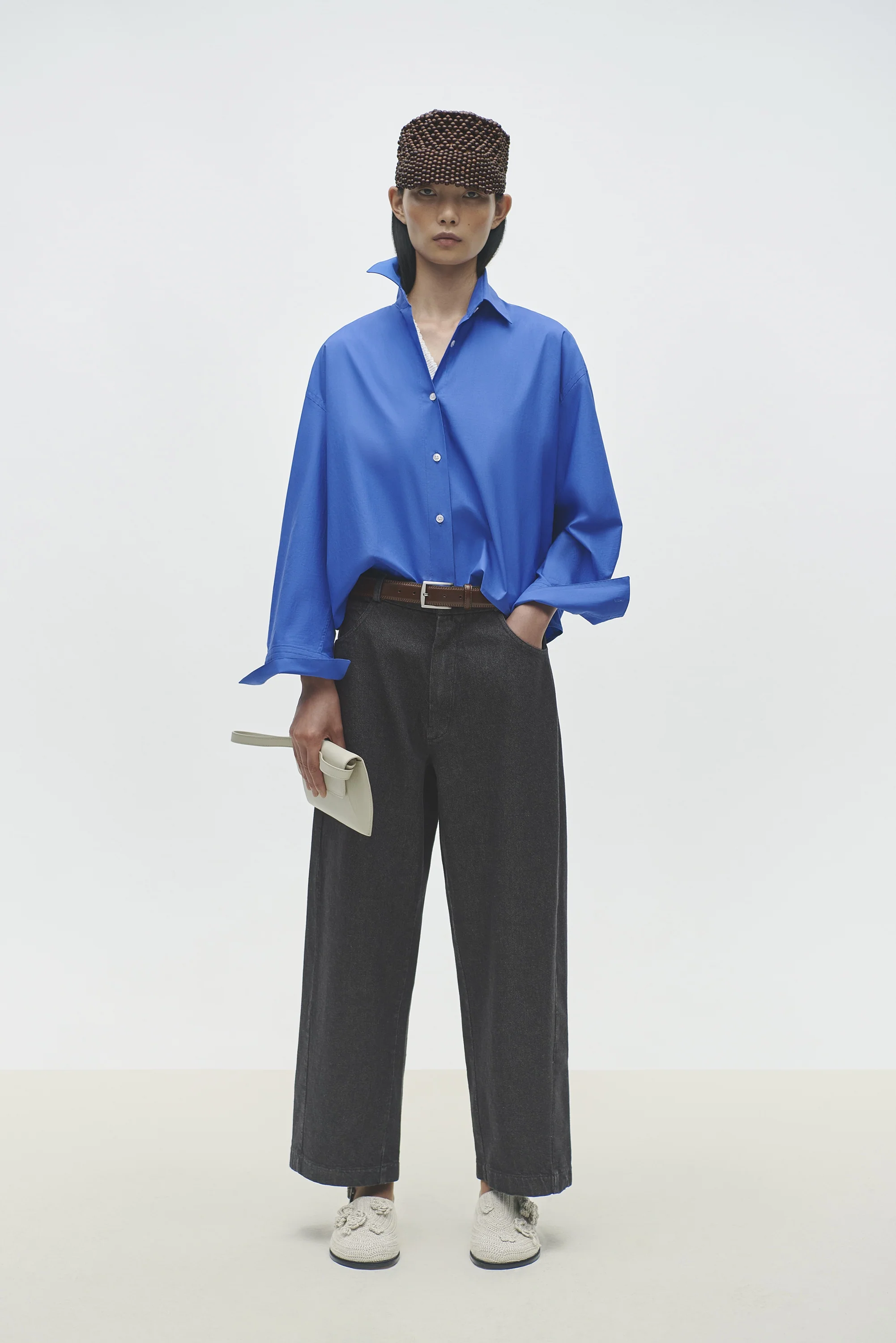 Cordera - Denim Straight Pants