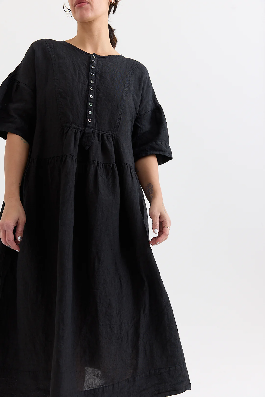 Gasa - Dropped Puff Dress - Image 2
