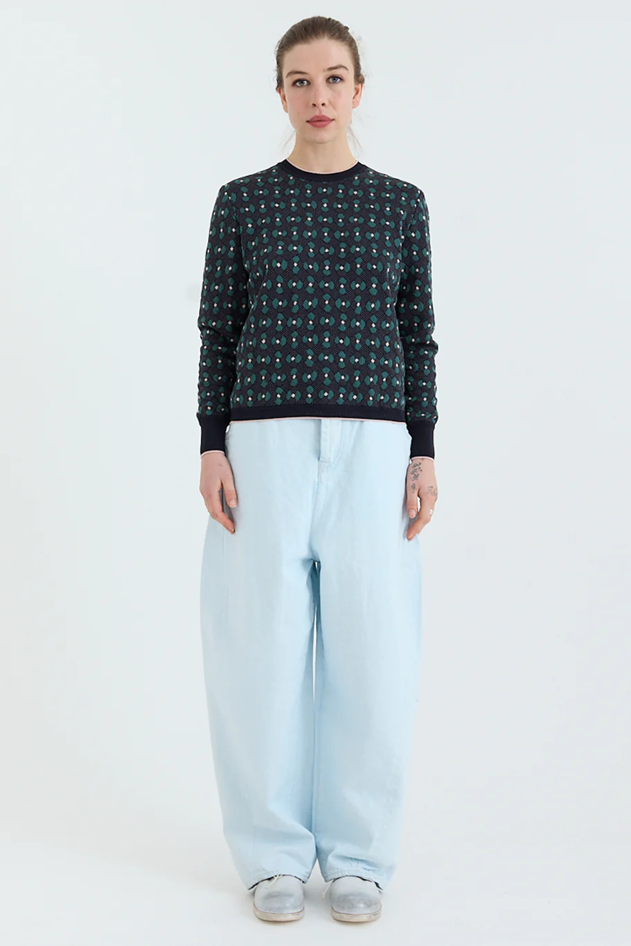 Mina Perhonen - Always Denim Pants - Light Blue - Image 5