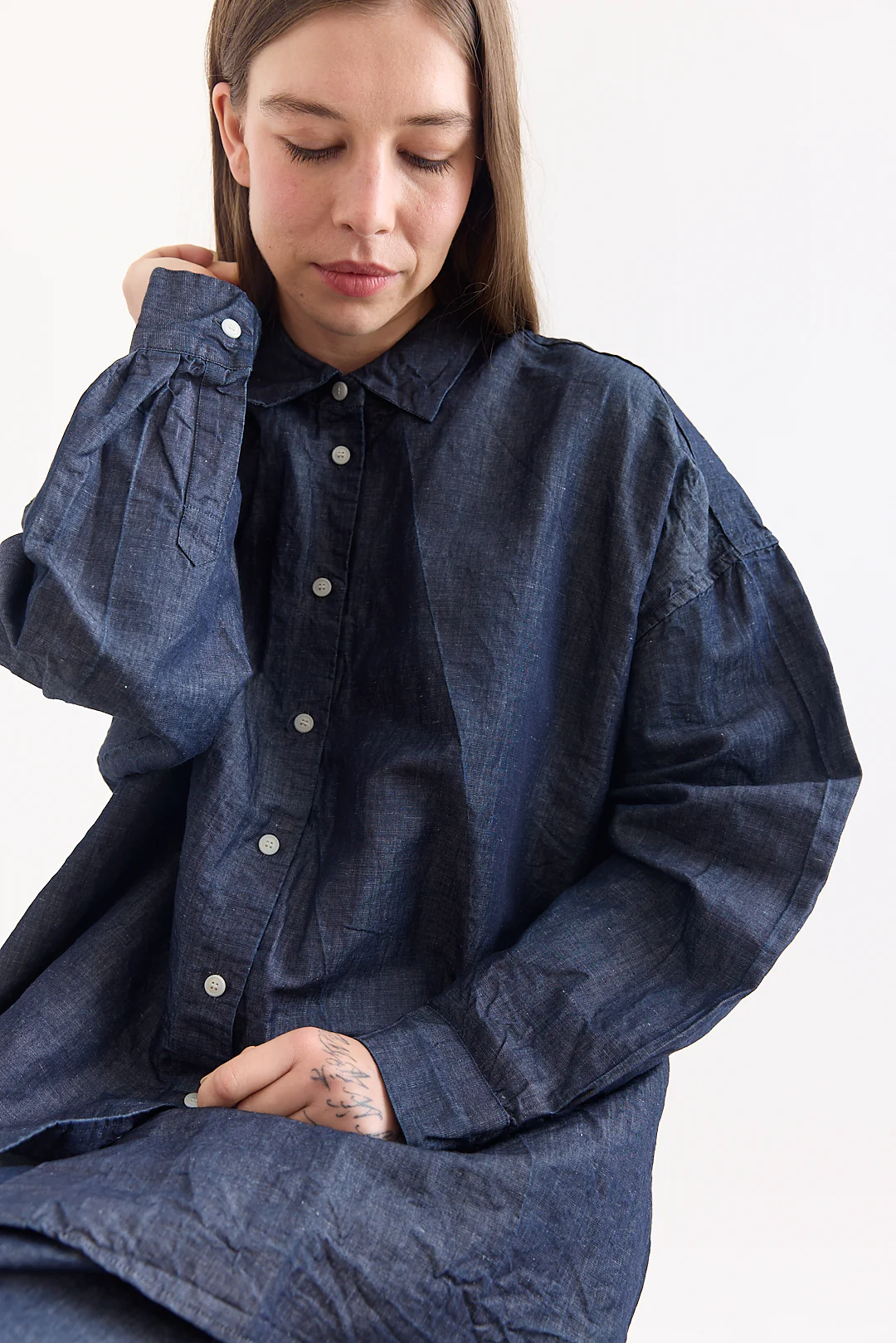 Casey Casey Orsan - Indigo Shirt - Image 2