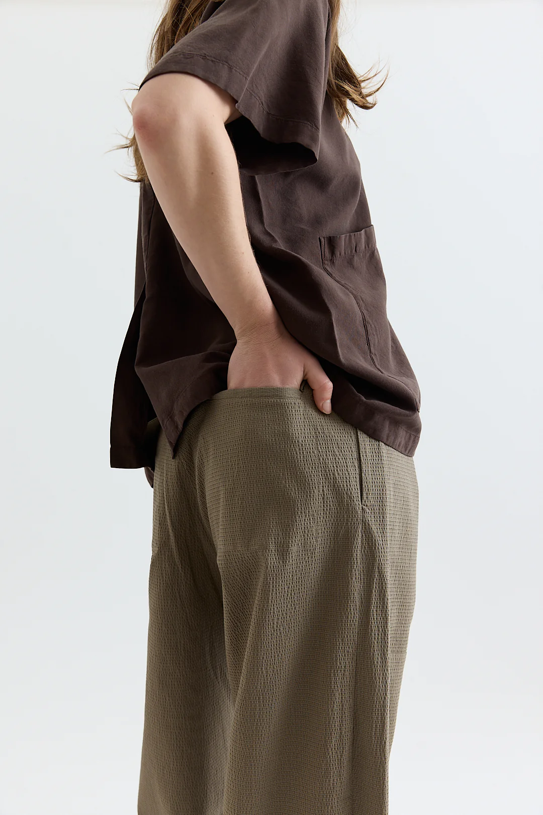 Wright + Doyle - Gatherers Trousers- Clay - Image 4