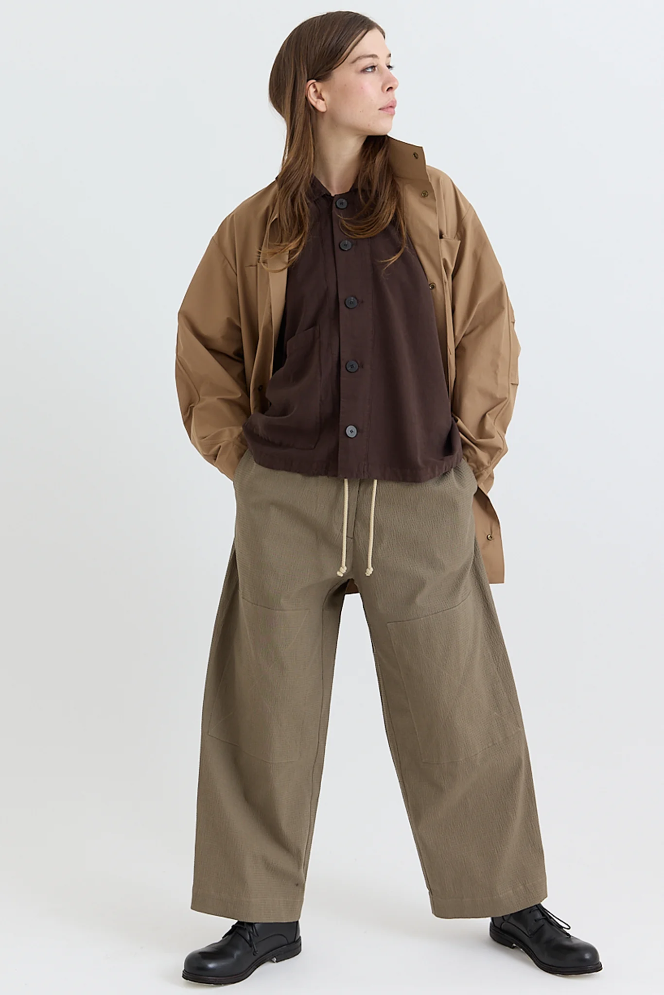 Wright + Doyle - Gatherers Trousers- Clay - Image 5