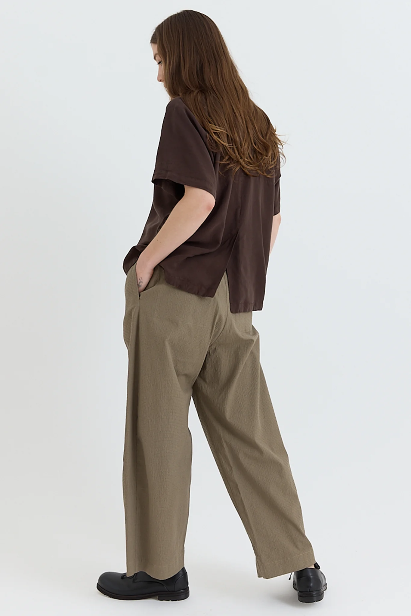 Wright + Doyle - Gatherers Trousers- Clay - Image 7