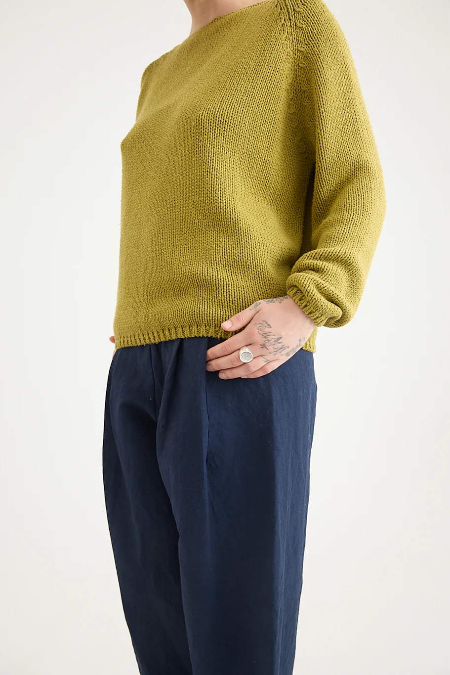 Apuntob - Trousers P1382 - Abyss - Image 2