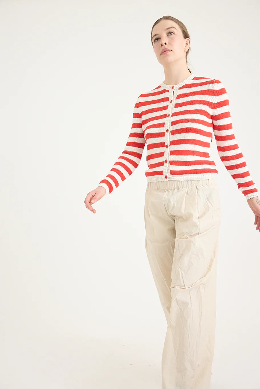 Apuntob - Trousers P1382 - Cappuccino - Image 2