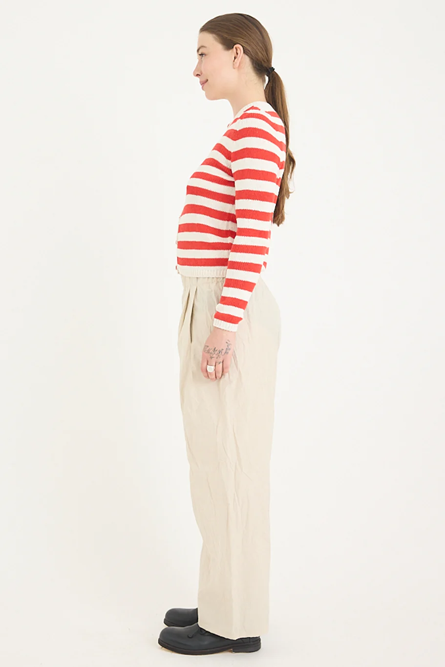 Apuntob - Trousers P1382 - Cappuccino - Image 5
