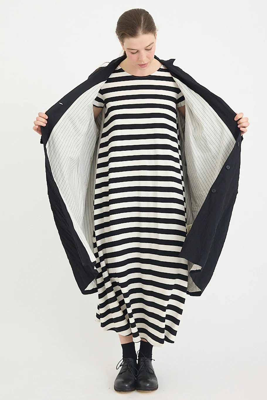 Apuntob - Coat P1948 - Black - Image 3