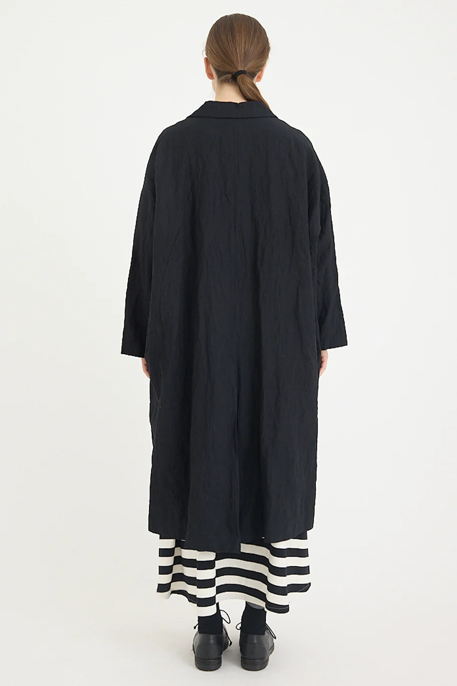 Apuntob - Coat P1948 - Black - Image 5