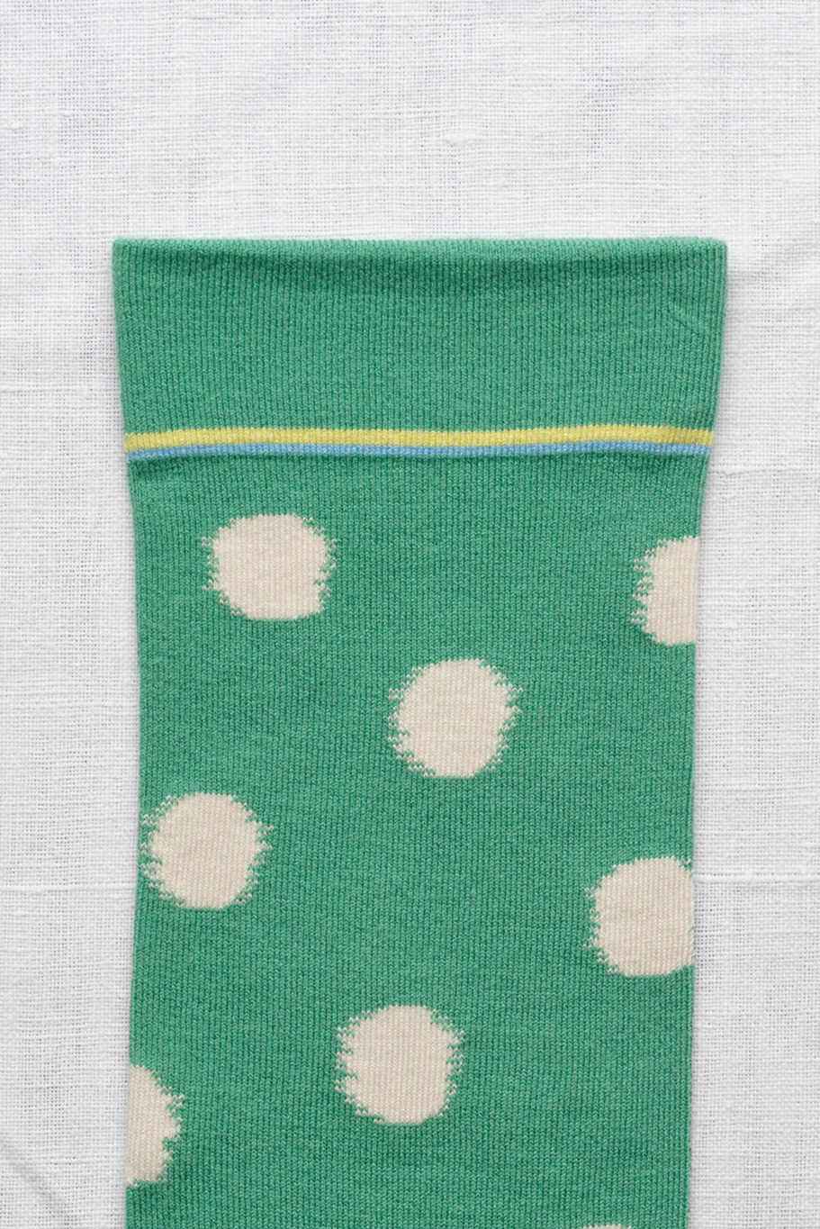 Bonne Maison Socks - Pois Vert Ming - Image 2
