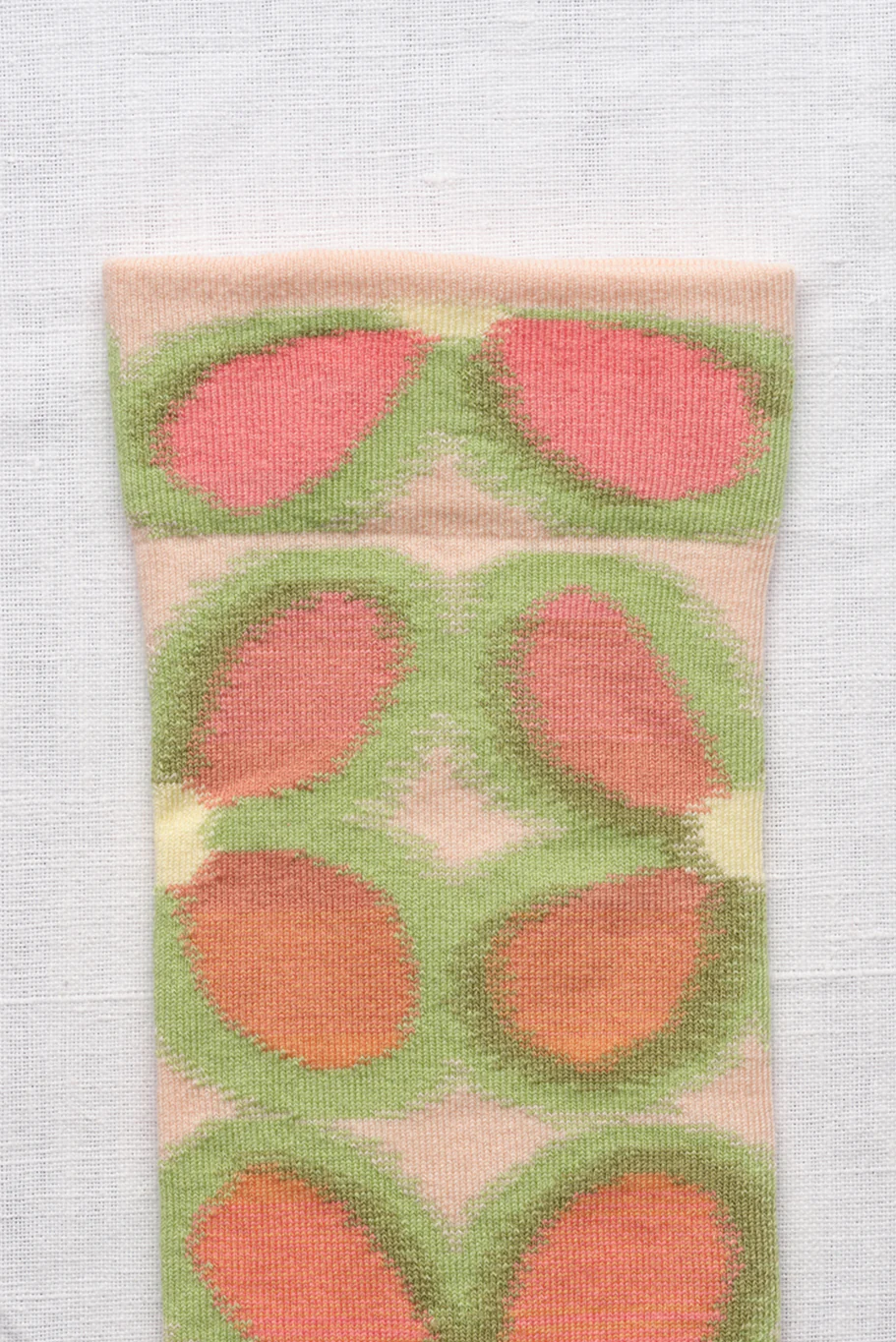 Bonne Maison Socks - Fleurs Rose Bouton - Image 2