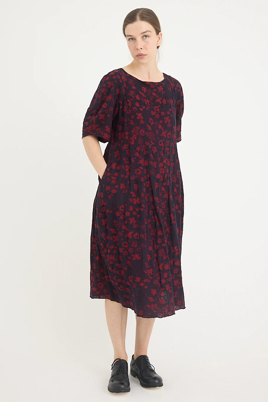 Boboutic - Tapestry Dress - Blue/Red