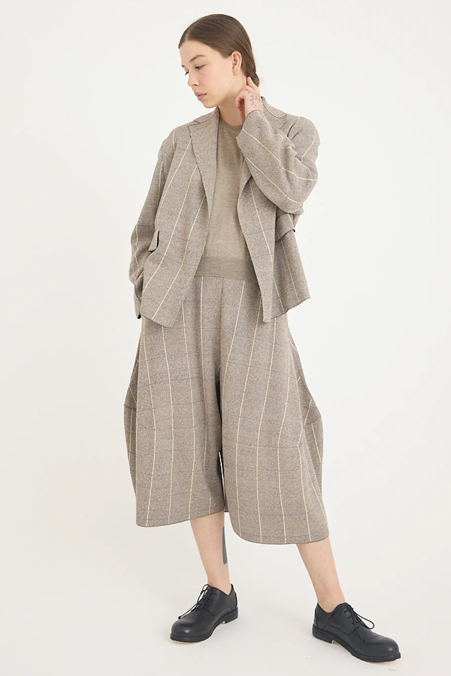 Boboutic - Light Tweed Skirt Pants
