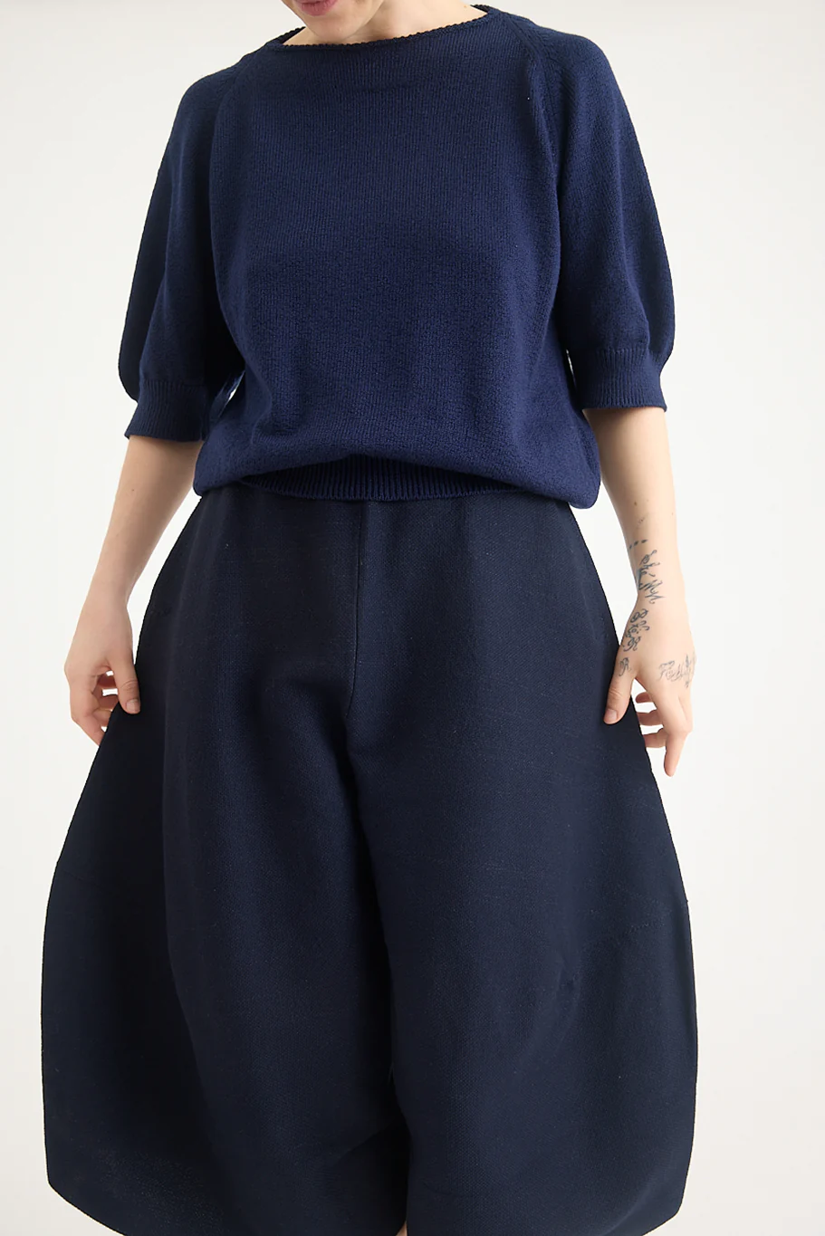 Boboutic - Cotton Short Sleeve Sweater - Image 7