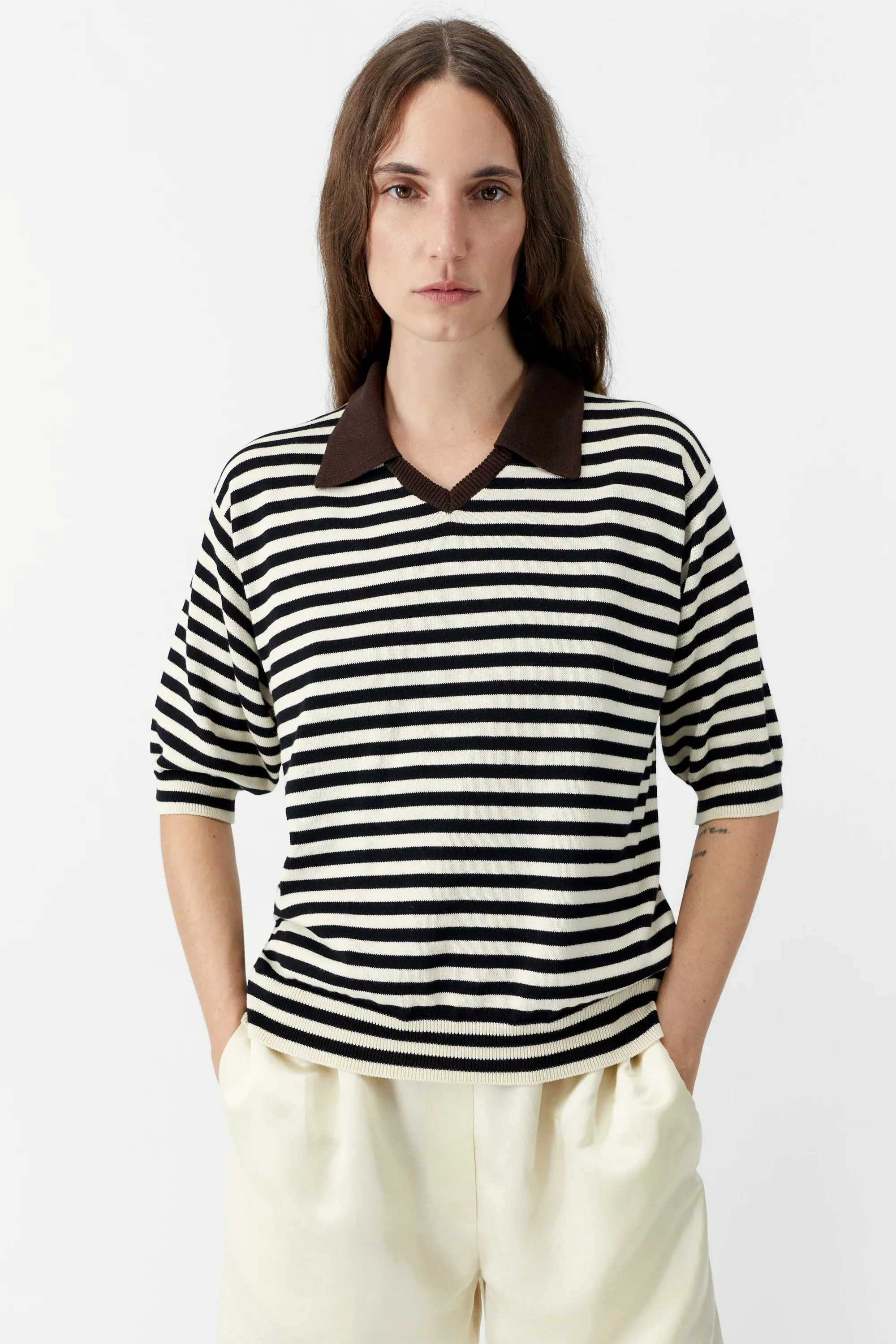 Cordera - Organic Cotton V-Neck Polo - Image 2