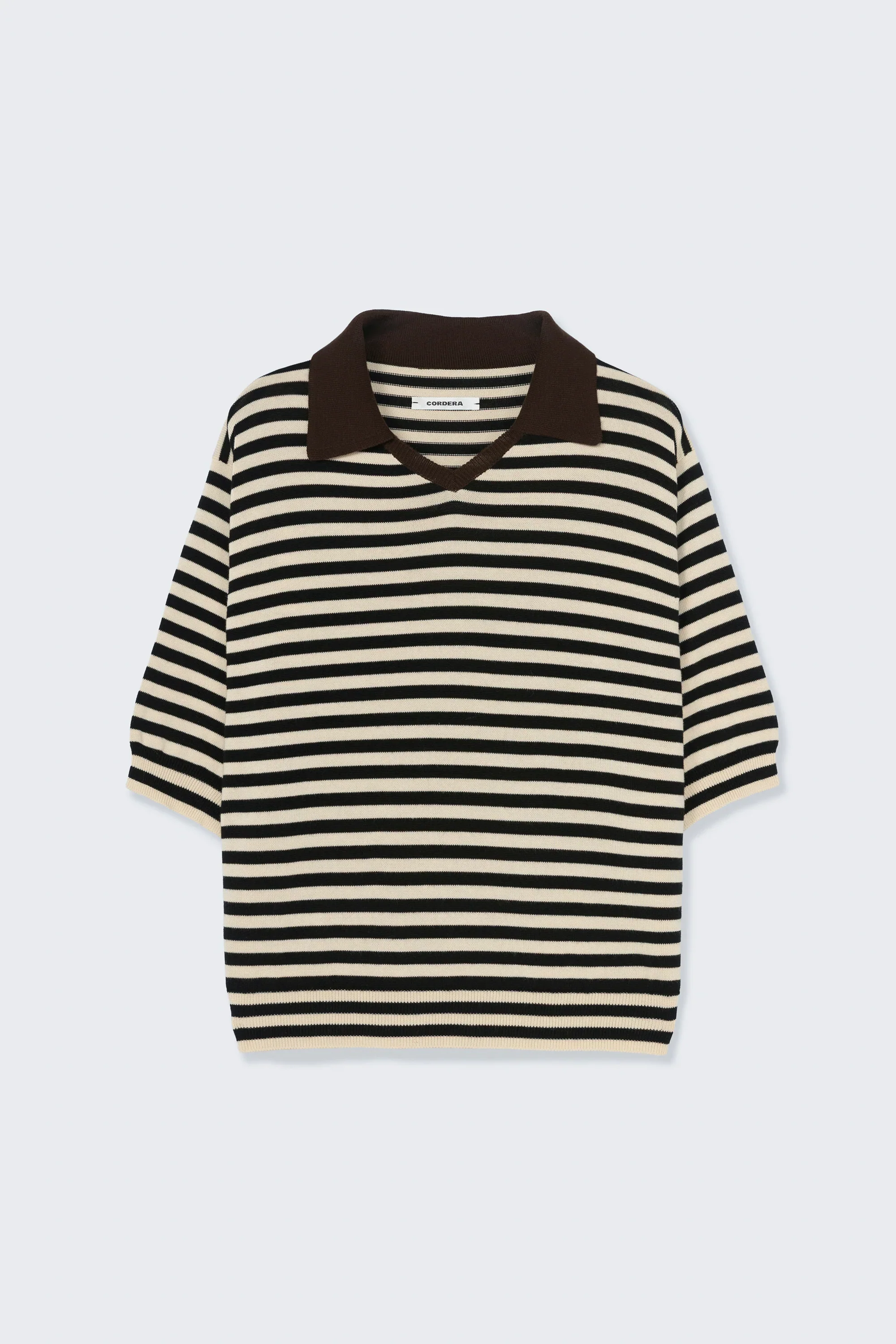 Cordera - Organic Cotton V-Neck Polo - Image 4