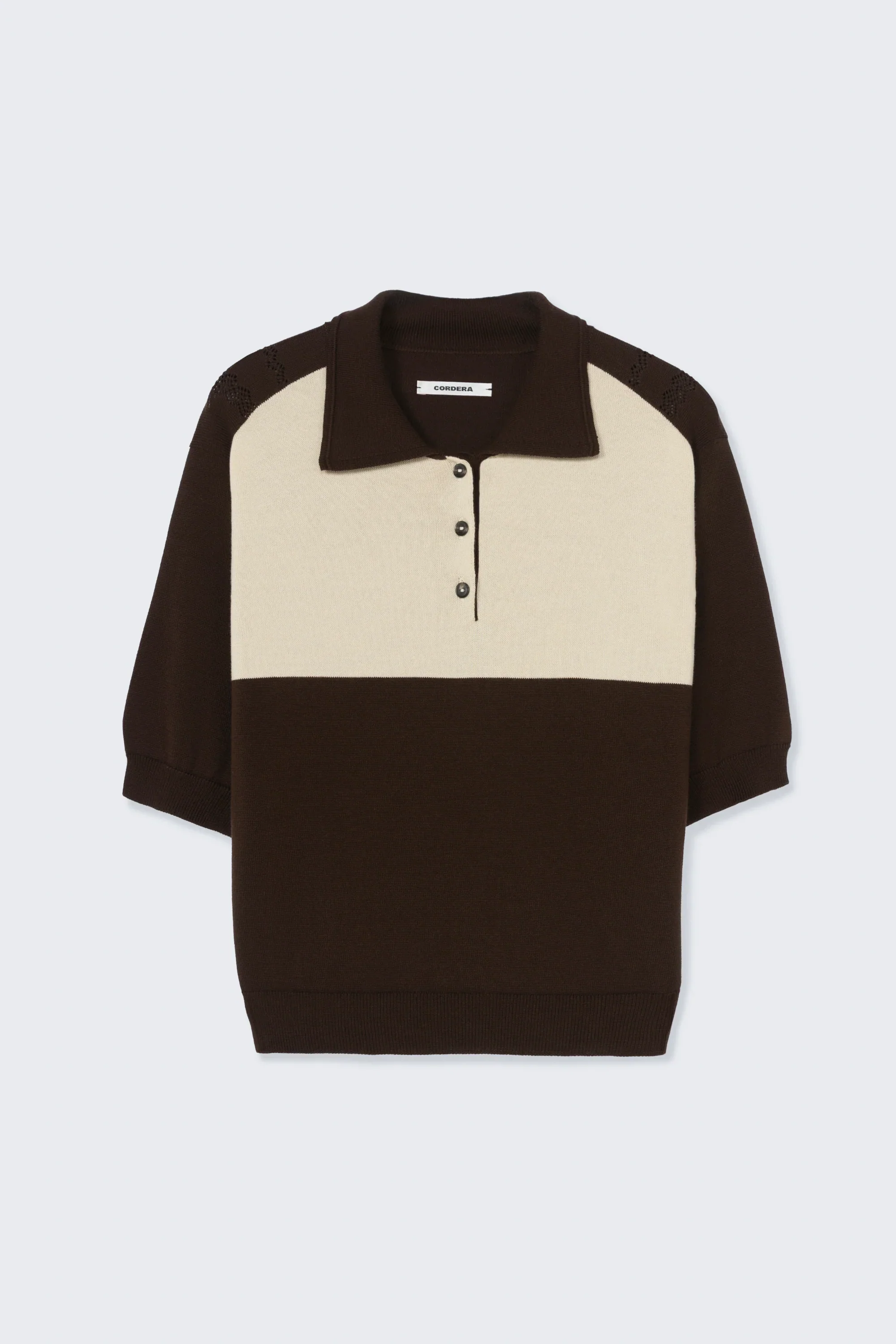 Cordera - Organic Cotton Colorblock Polo - Image 4