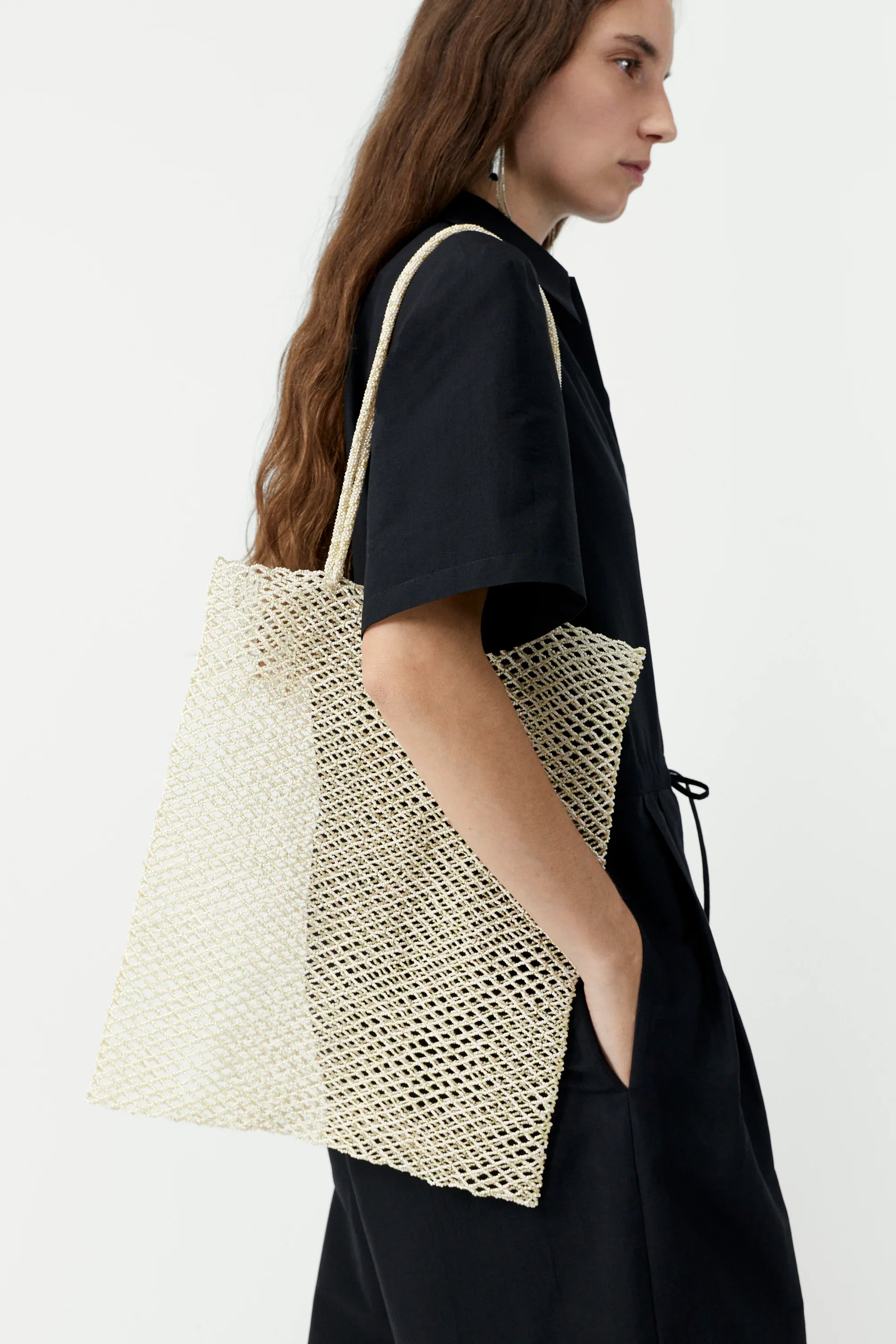 Cordera - Handmade Beaded Tote Bag - Image 5